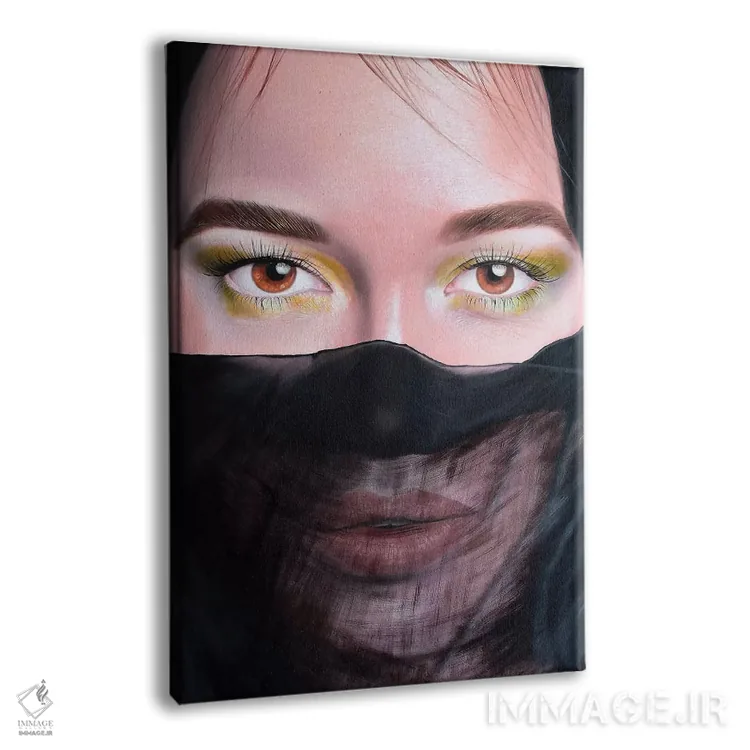 تابلو دکوراتیو وعده مخفی اثر کرستنی - نمای پرسپکتیو محصول