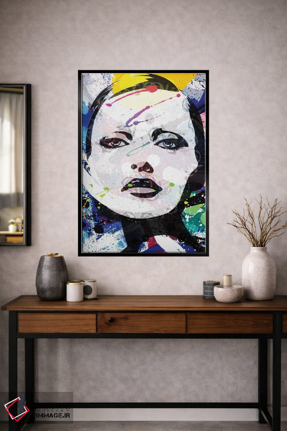 تابلو مدرن نقاشی سر I اثر کارن اسمیت - D2B