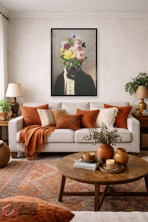 تابلو دکوراتیو سر عتیقه I اثر کارن اسمیت - D3B