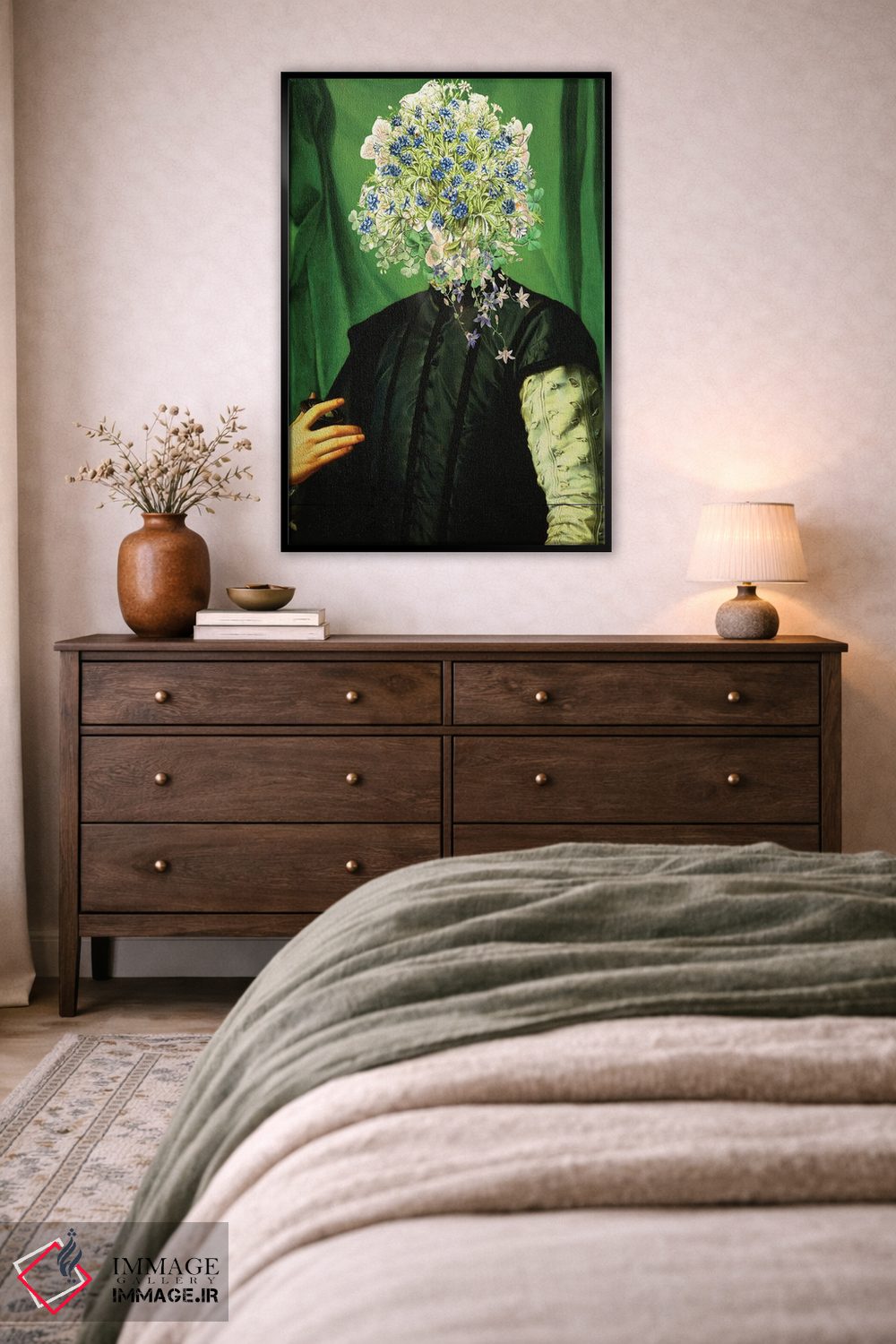 تابلو دکوراتیو سر عتیقه II اثر کارن اسمیت - D4B