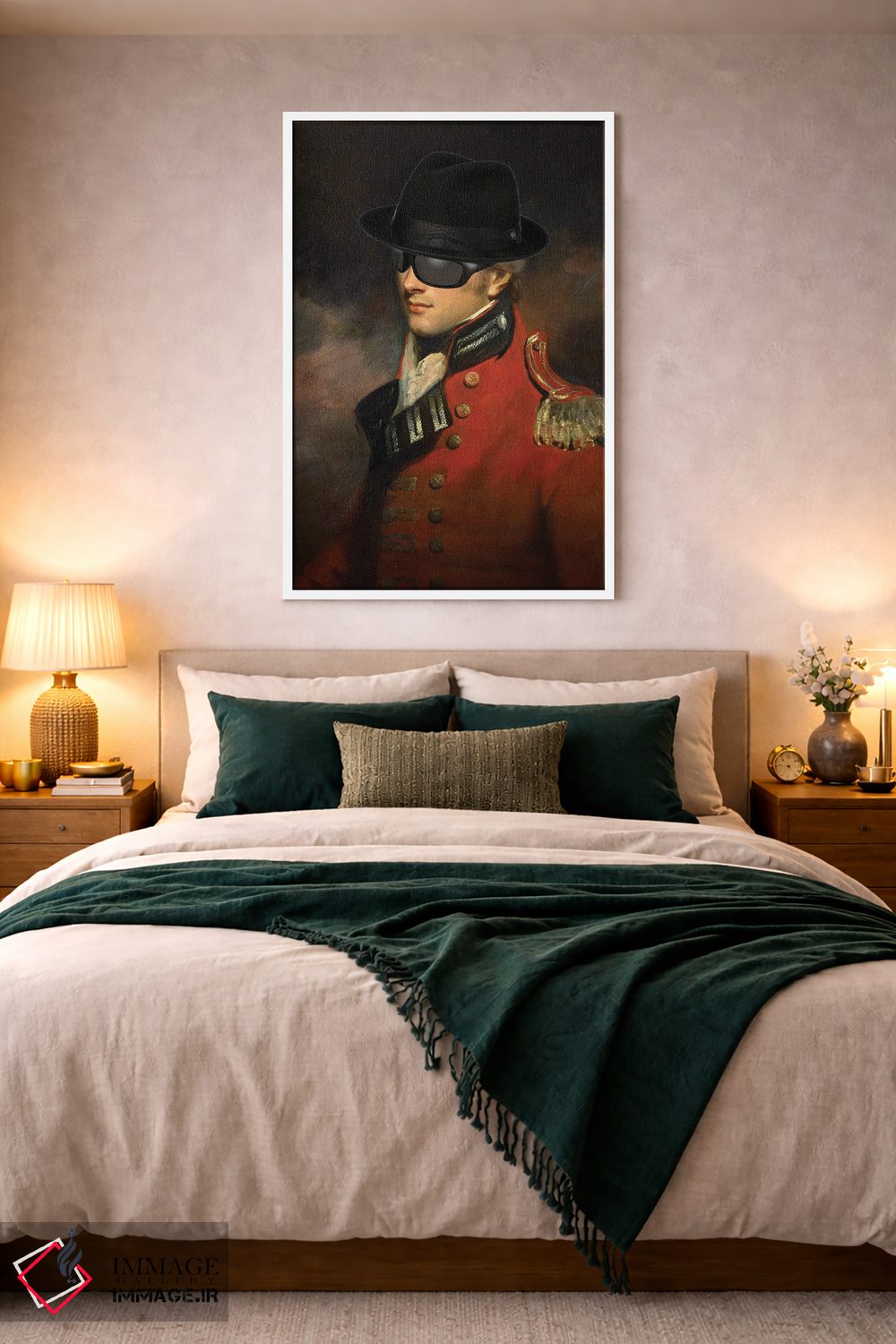 تابلو مدرن مرد بلوز I اثر کارن اسمیت - D1W