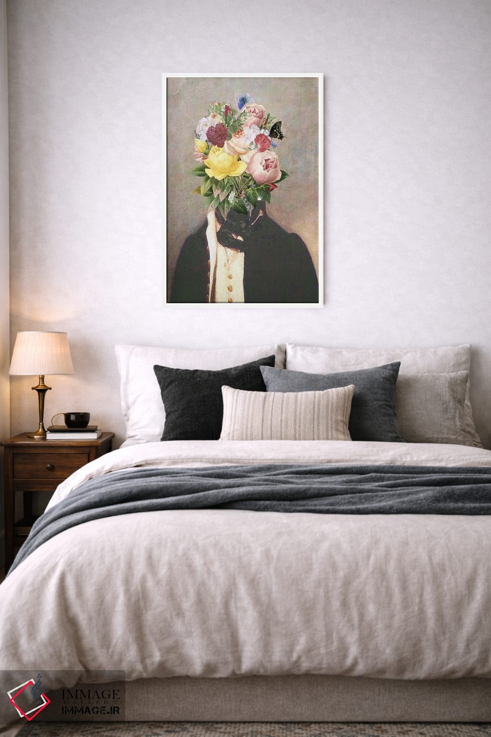 تابلو دکوراتیو سر عتیقه I اثر کارن اسمیت - D6W