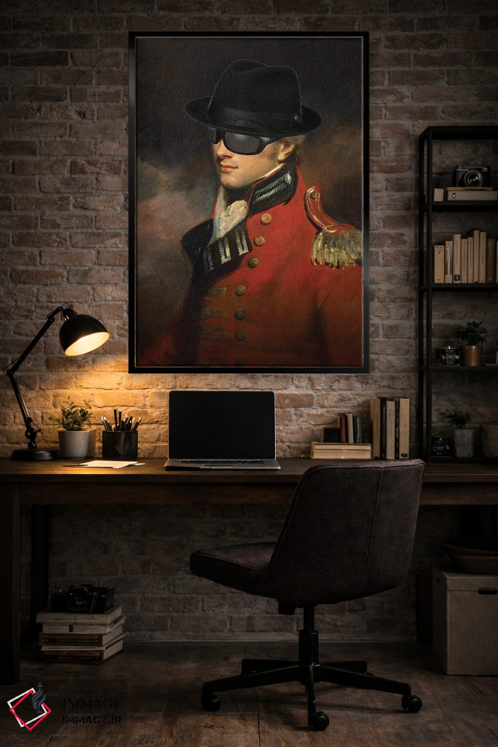 تابلو مدرن مرد بلوز I اثر کارن اسمیت - D4B