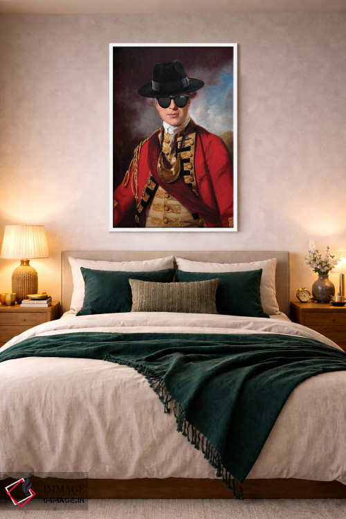 تابلو مدرن مرد بلوز II اثر کارن اسمیت - D2W