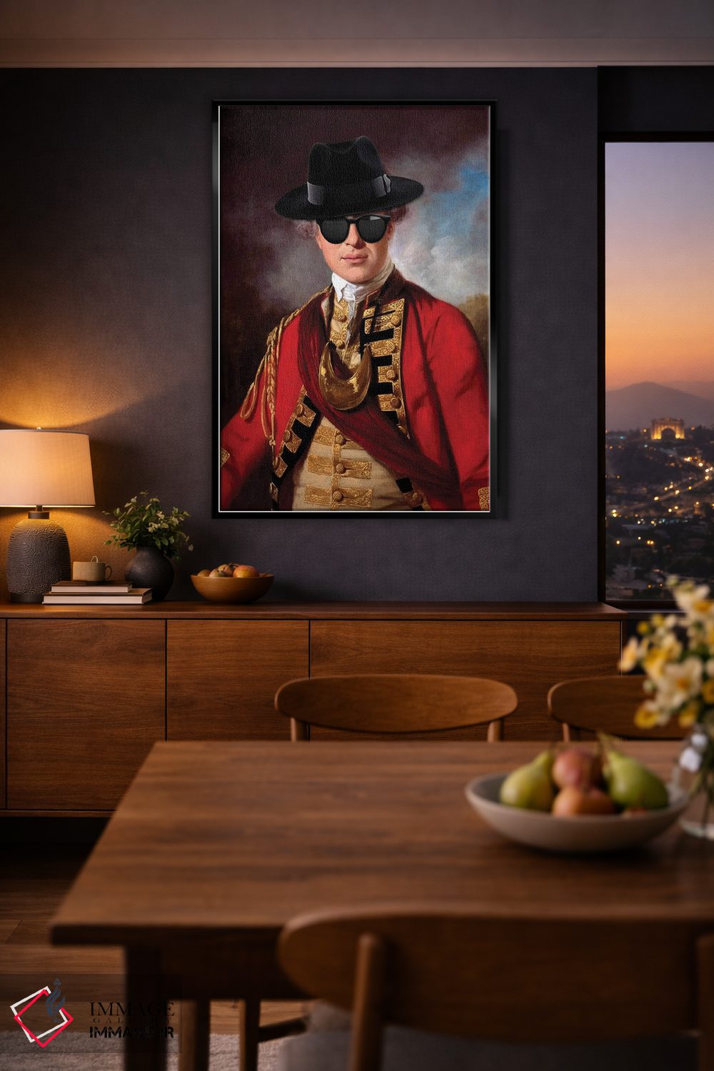 تابلو مدرن مرد بلوز II اثر کارن اسمیت - D1B