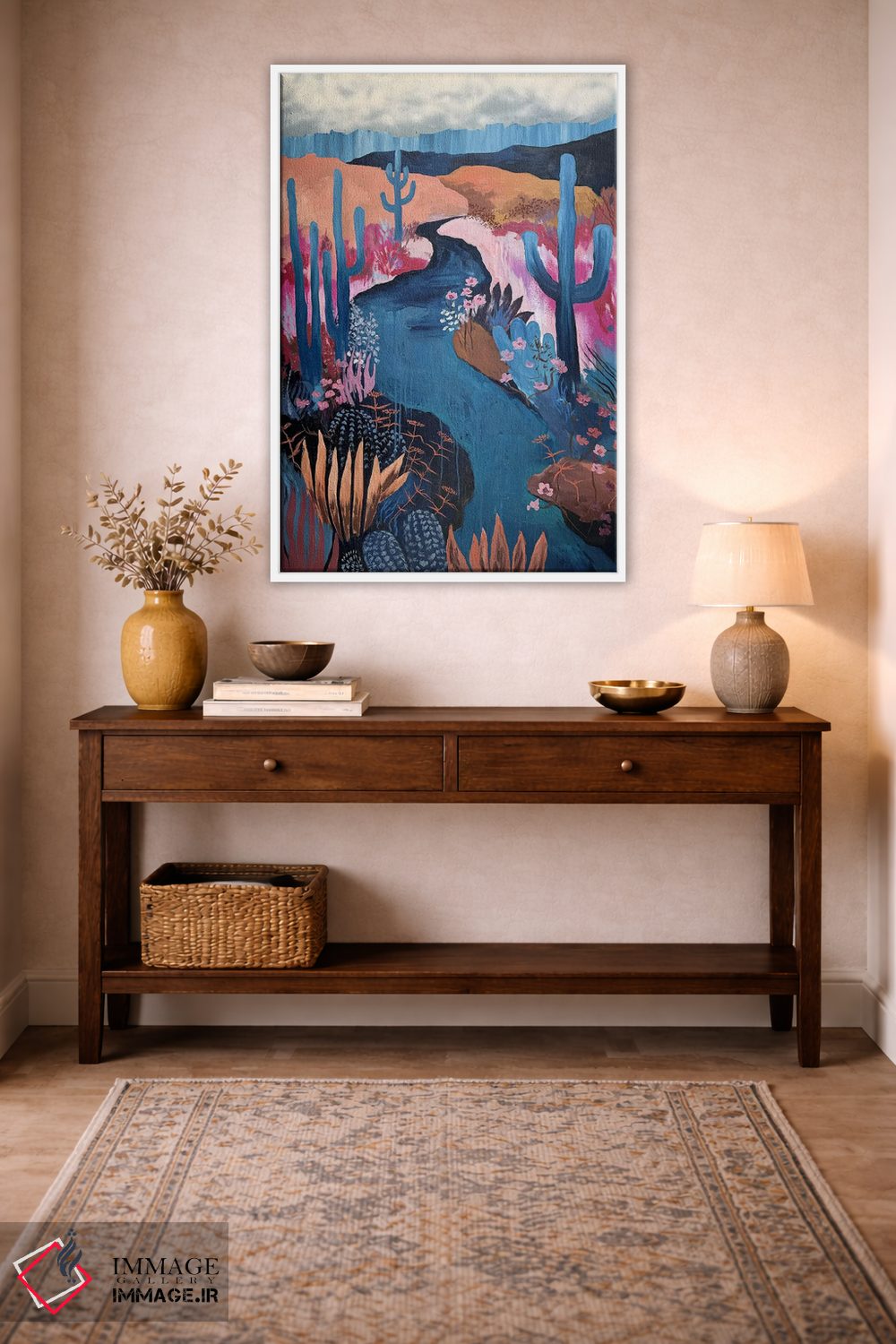 تابلو دکوراتیو منظره در ساعت ۷:۲۳ عصر اثر کسنیا رای - D2W