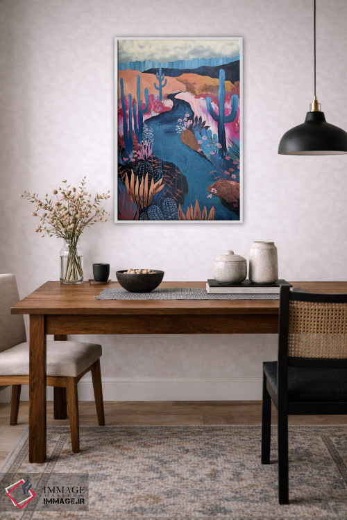 تابلو دکوراتیو منظره در ساعت ۷:۲۳ عصر اثر کسنیا رای - D3W