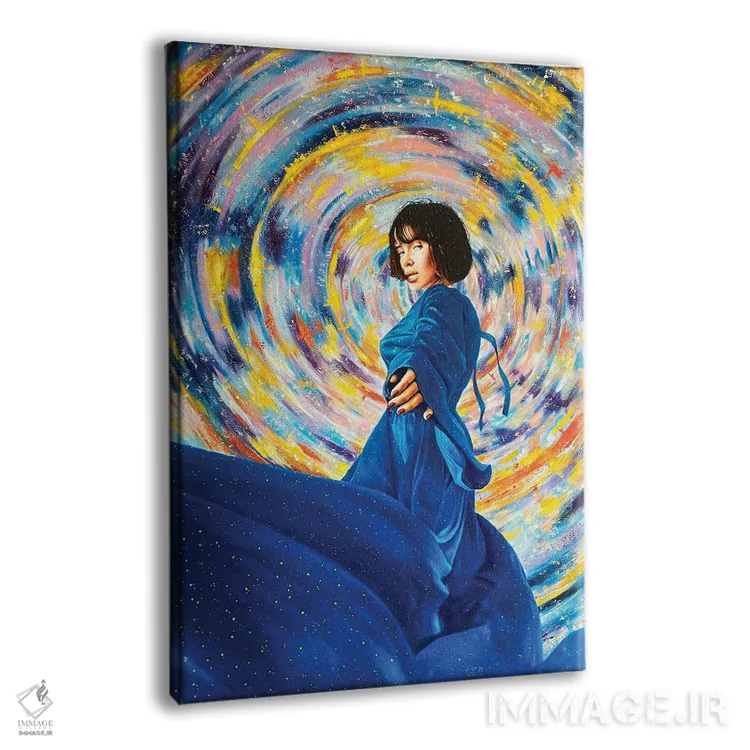 تابلو دکوراتیو مایا دوی اثر کرستنی - نمای پرسپکتیو محصول