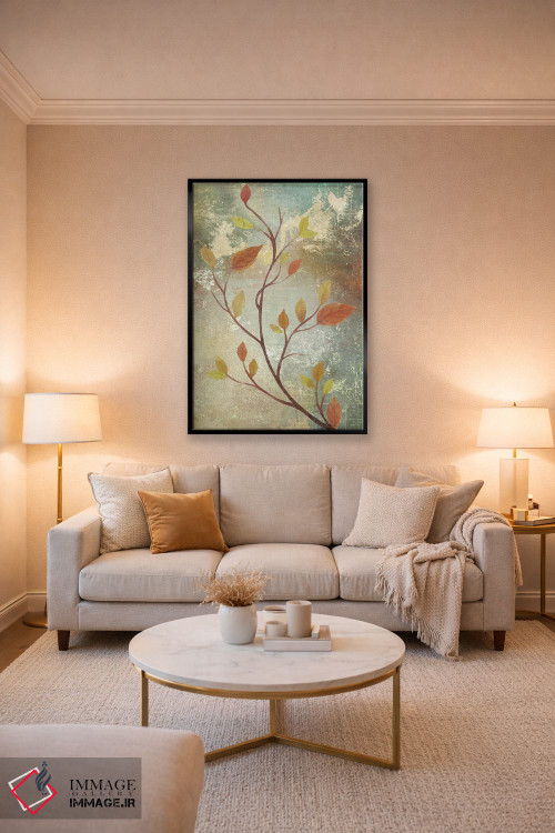 تابلو انتزاعی برداشت محصول II اثر کارن اسمیت - D3B