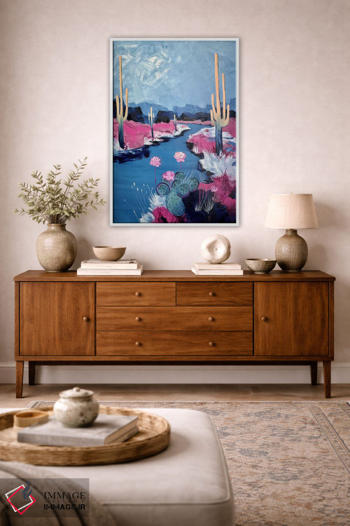 تابلو دکوراتیو منظره خیلی بزرگ در ساعت ۷:۱۹ عصر اثر کسنیا رای - D2W