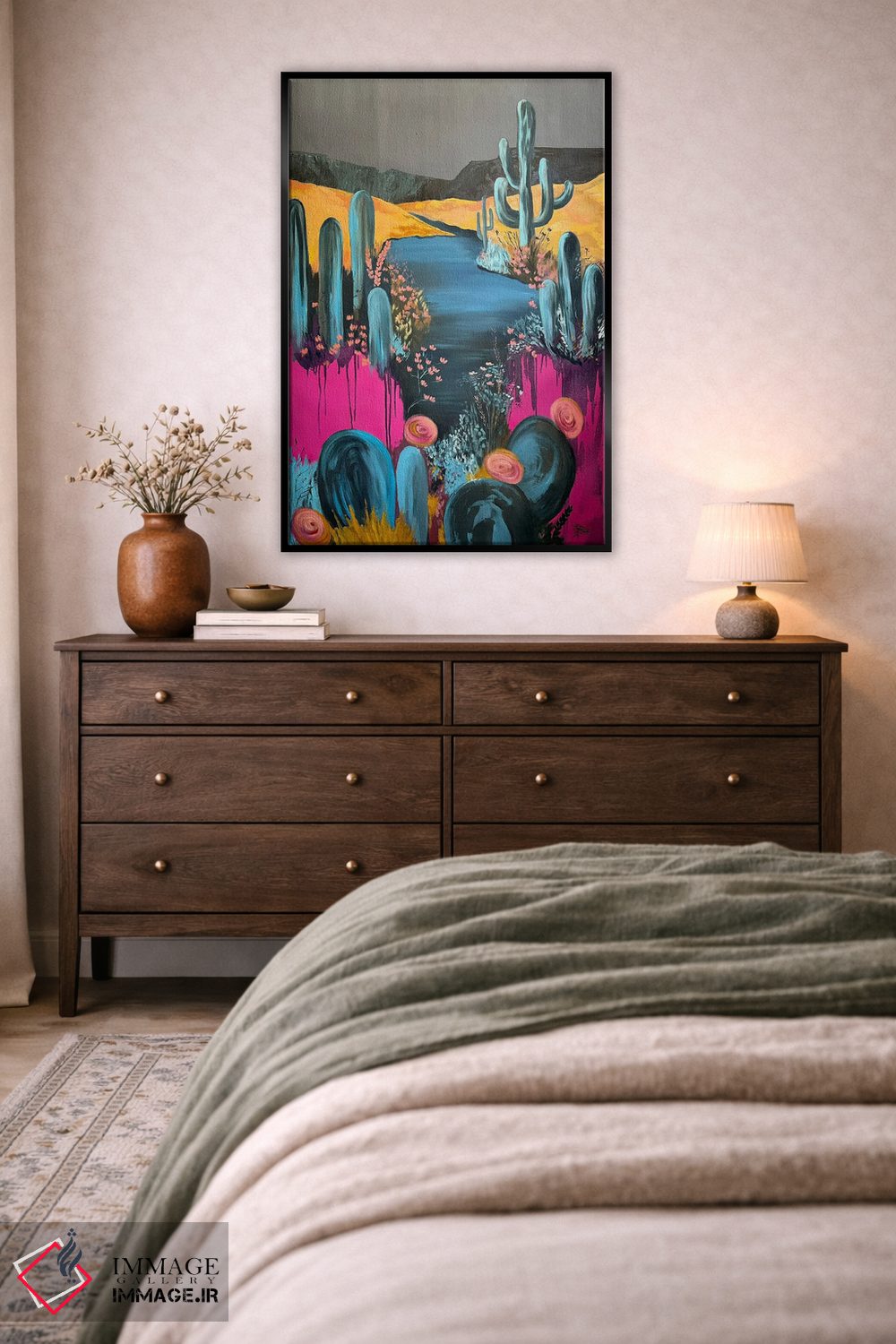 تابلو دکوراتیو منظره در ساعت ۷:۱۶ عصر اثر کسنیا رای - D3B