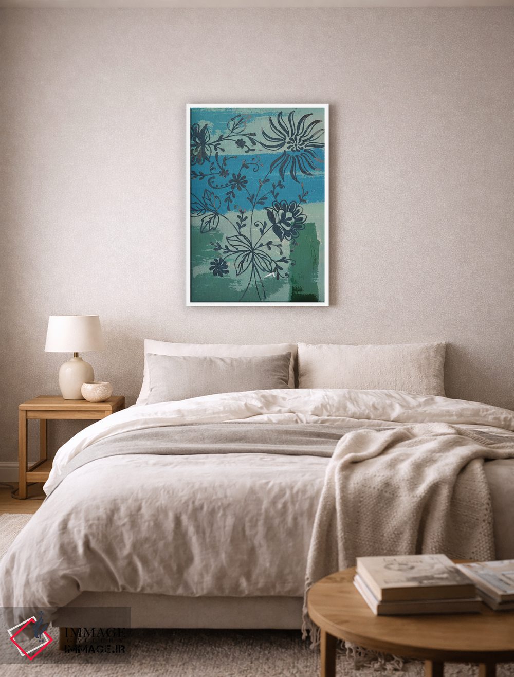 تابلو دکوراتیو شکوفه زن I اثر کارن اسمیت - D6W