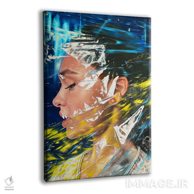 تابلو دکوراتیو امید اثر کرستنی - نمای پرسپکتیو محصول