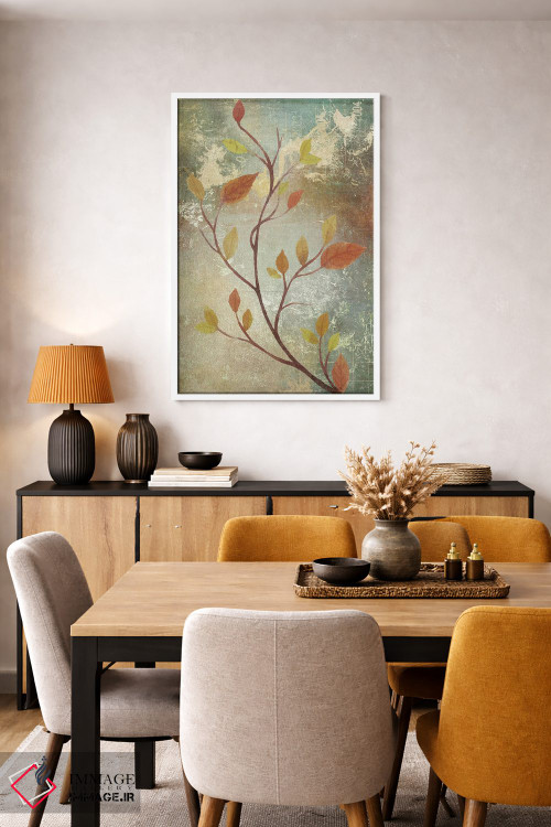 تابلو انتزاعی برداشت محصول II اثر کارن اسمیت - D5W