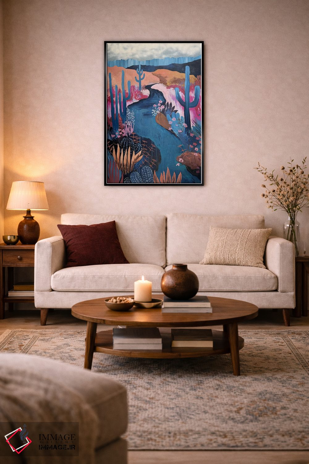 تابلو دکوراتیو منظره در ساعت ۷:۲۳ عصر اثر کسنیا رای - D6B