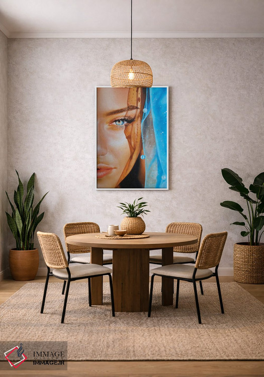 تابلو دکوراتیو تابش خورشید اثر کرستنی - D2W