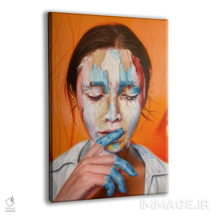 تابلو دکوراتیو جادوگری اثر کرستنی - نمای پرسپکتیو محصول