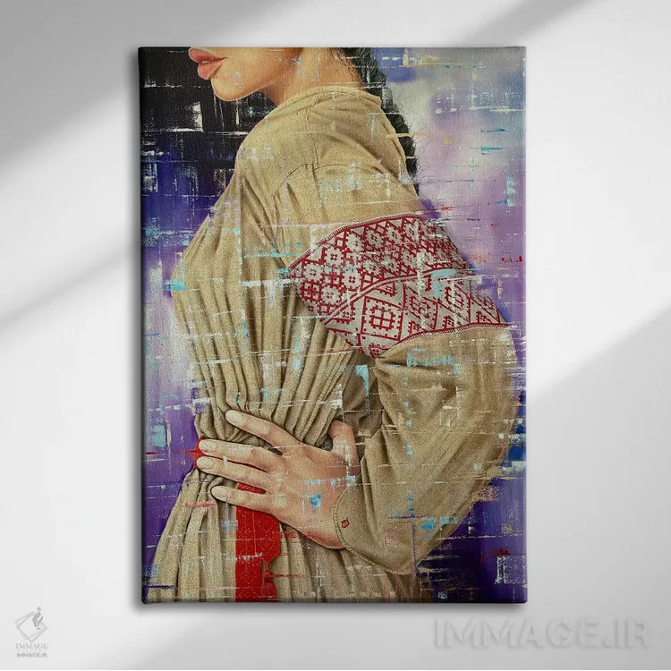 تابلو دکوراتیو نووا اثر کرستنی - نمای روبهرو روی دیوار