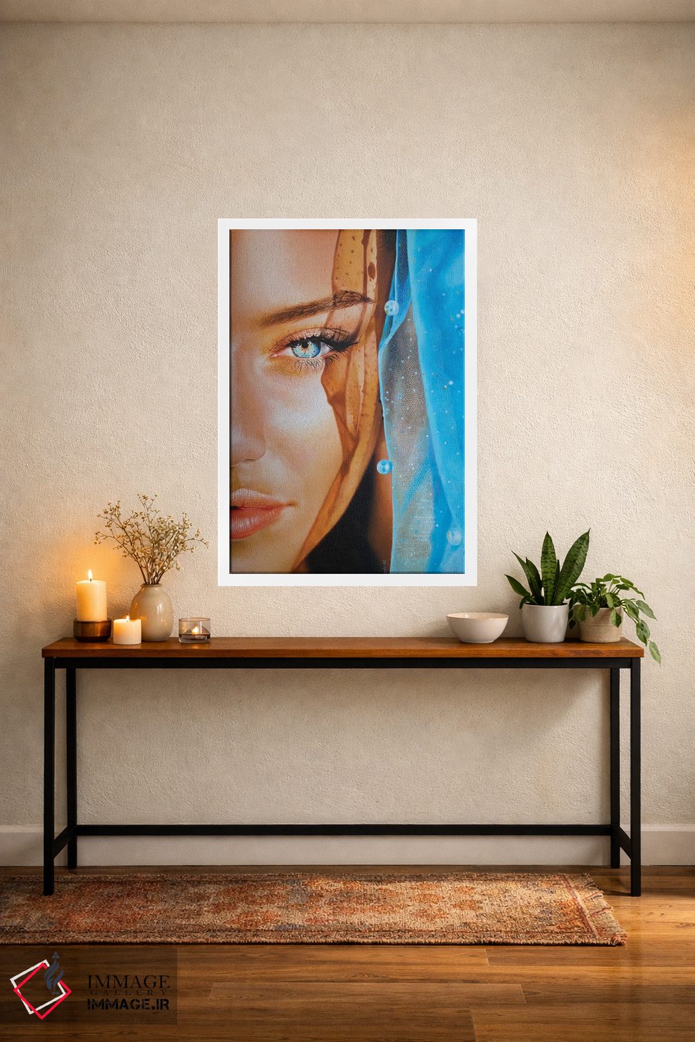 تابلو دکوراتیو تابش خورشید اثر کرستنی - D3W