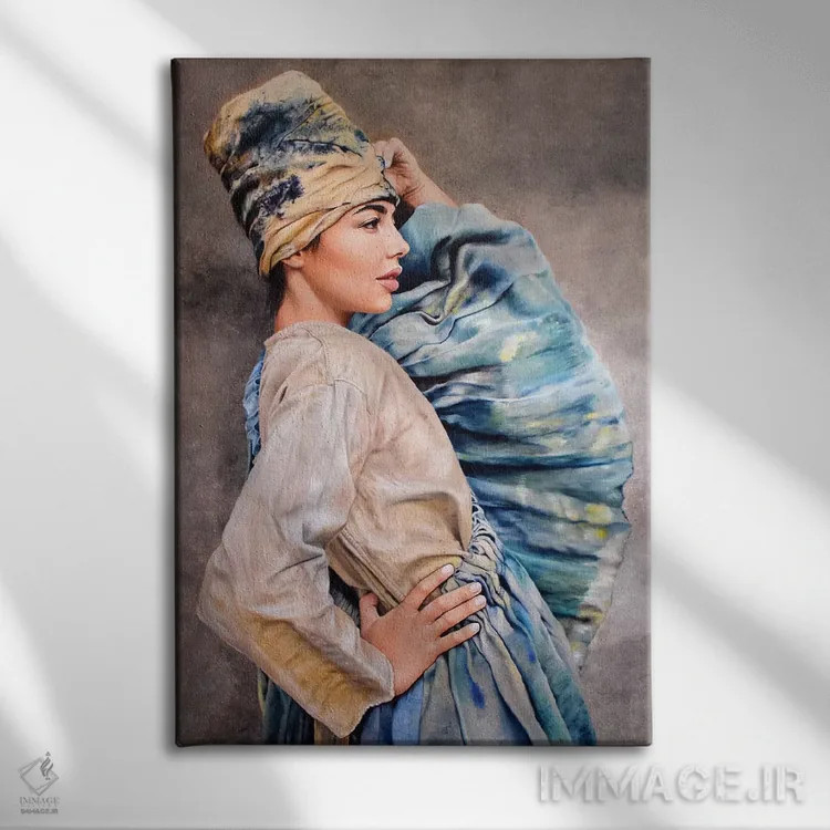 تابلو دکوراتیو آزادی اثر کرستنی - نمای روبهرو روی دیوار