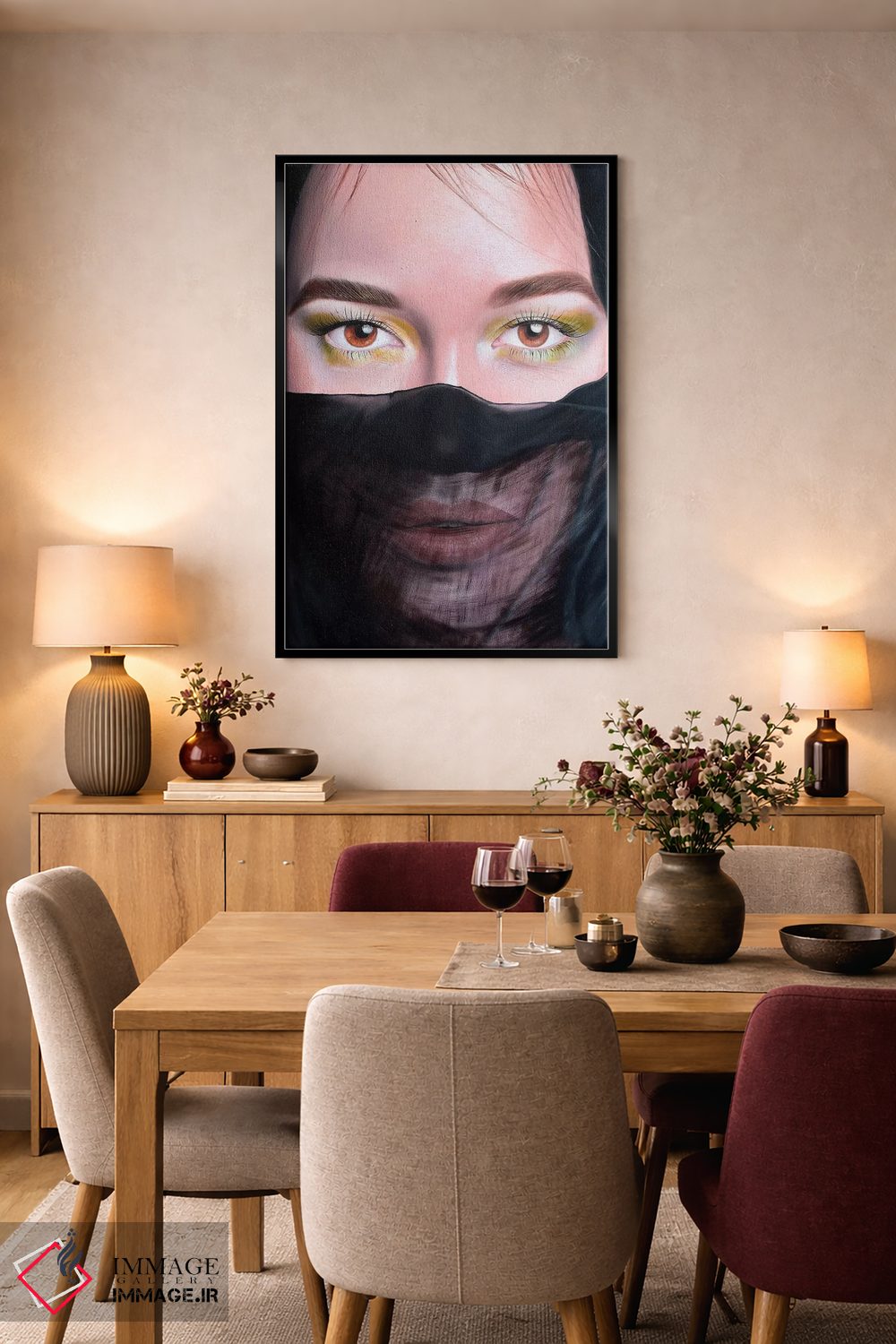 تابلو دکوراتیو وعده مخفی اثر کرستنی - D4B