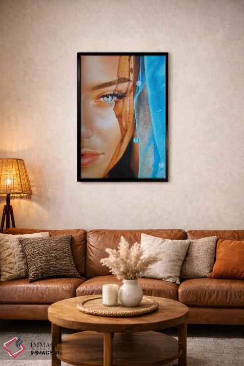 تابلو دکوراتیو تابش خورشید اثر کرستنی - D4B