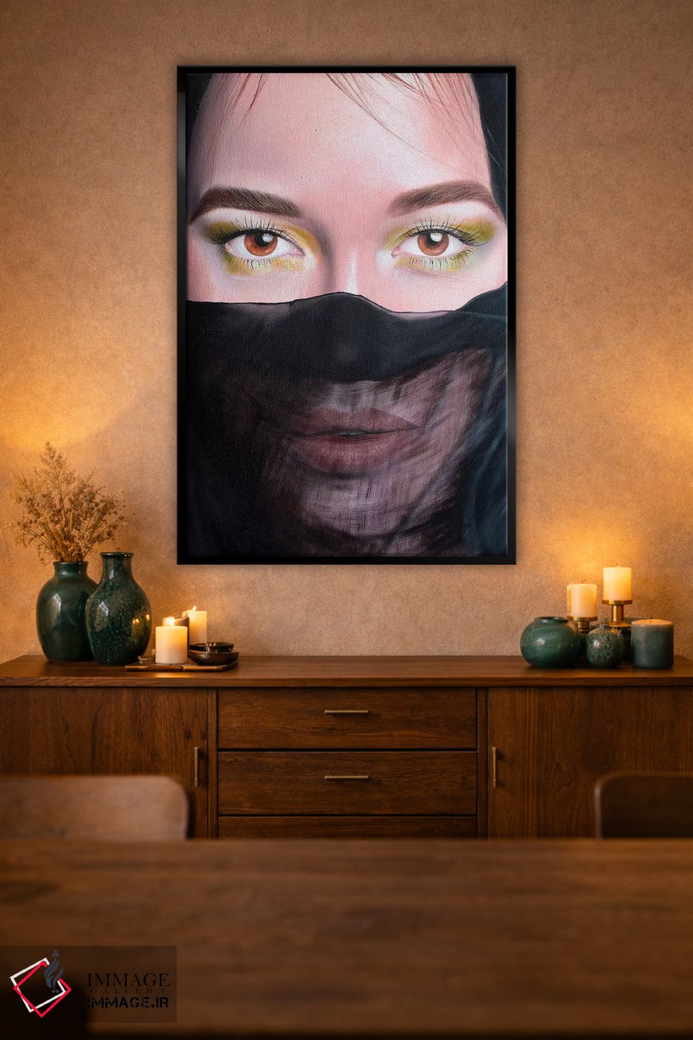 تابلو دکوراتیو وعده مخفی اثر کرستنی - D3B