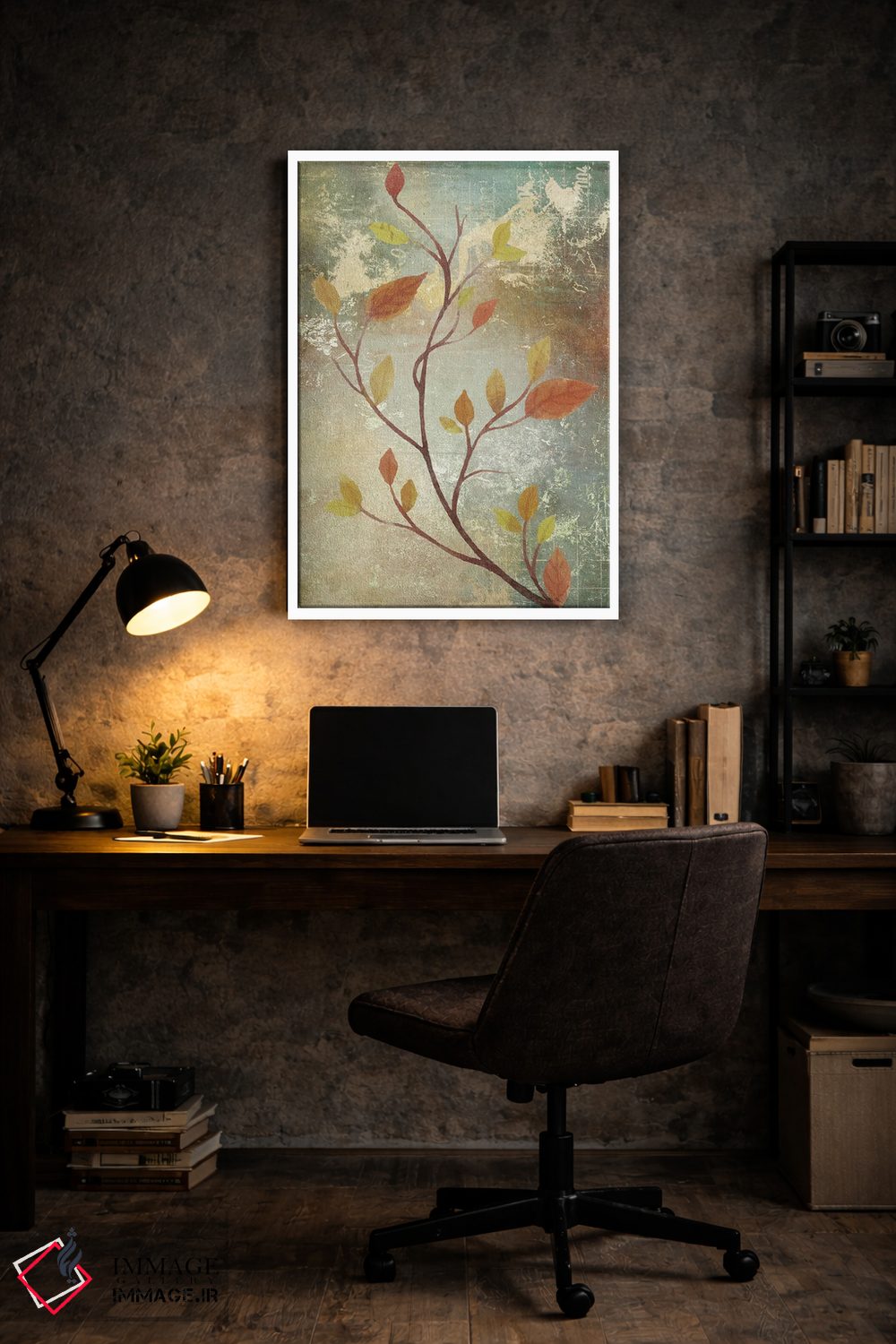 تابلو انتزاعی برداشت محصول II اثر کارن اسمیت - D6W