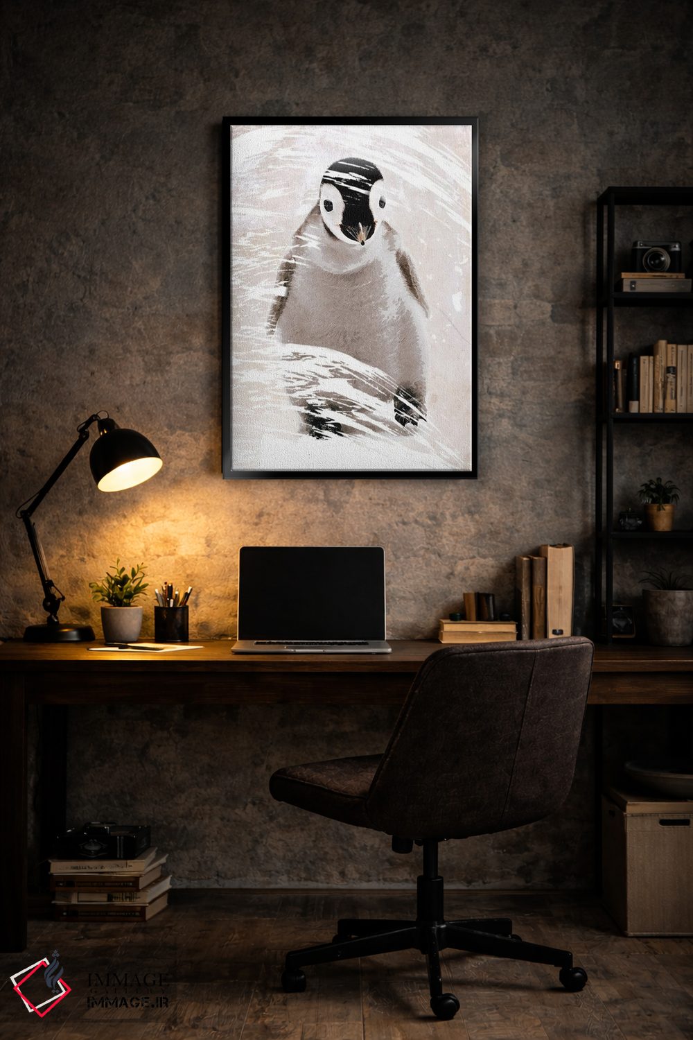 تابلو دکوراتیو هیولای گچی II اثر کارن اسمیت - D6B