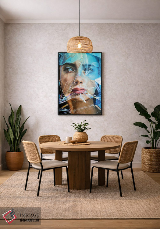تابلو دکوراتیو فراتر از واقعیت اثر کرستنی - D3B