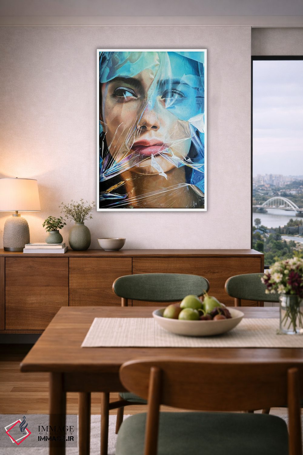 تابلو دکوراتیو فراتر از واقعیت اثر کرستنی - D5W