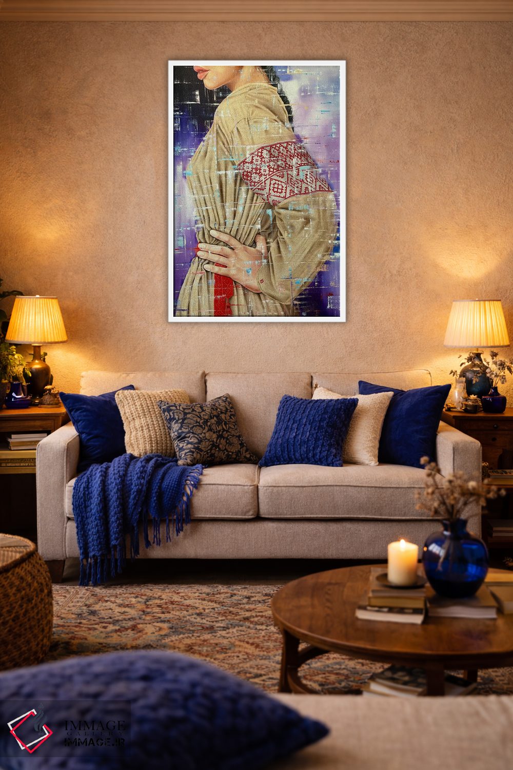 تابلو دکوراتیو نووا اثر کرستنی - D3W