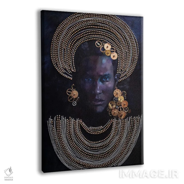 تابلو دکوراتیو اسرار اثر کاترینا بورتسووا - نمای پرسپکتیو محصول