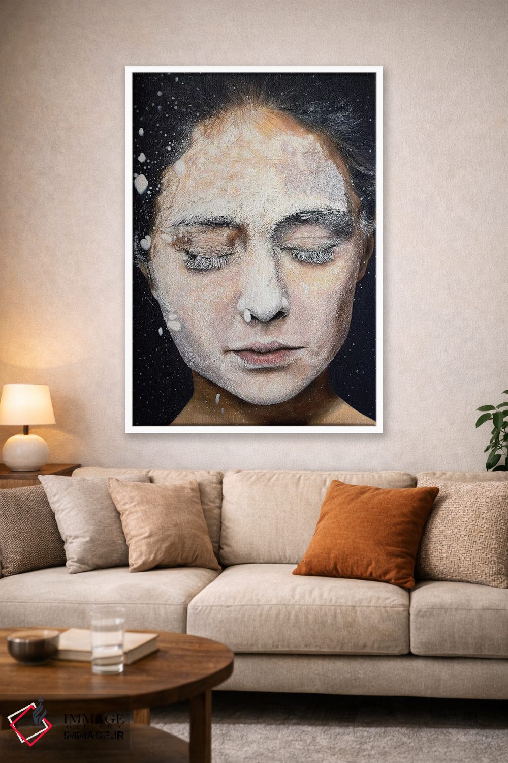 تابلو دکوراتیو آرد شماره ۲ اثر کرستنی - D1W