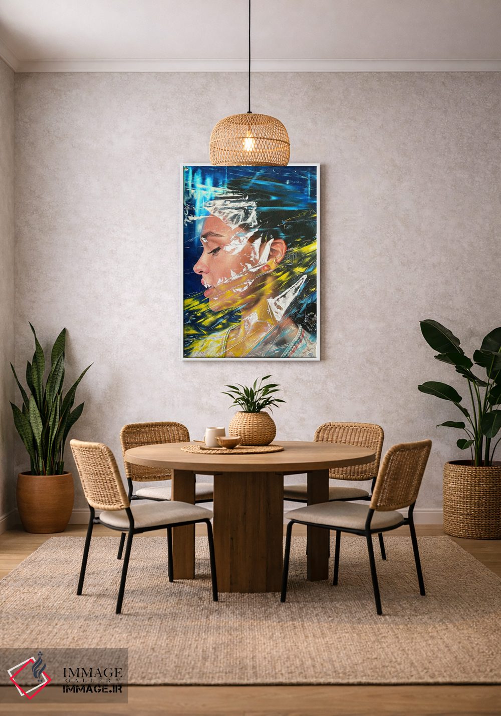 تابلو دکوراتیو امید اثر کرستنی - D2W