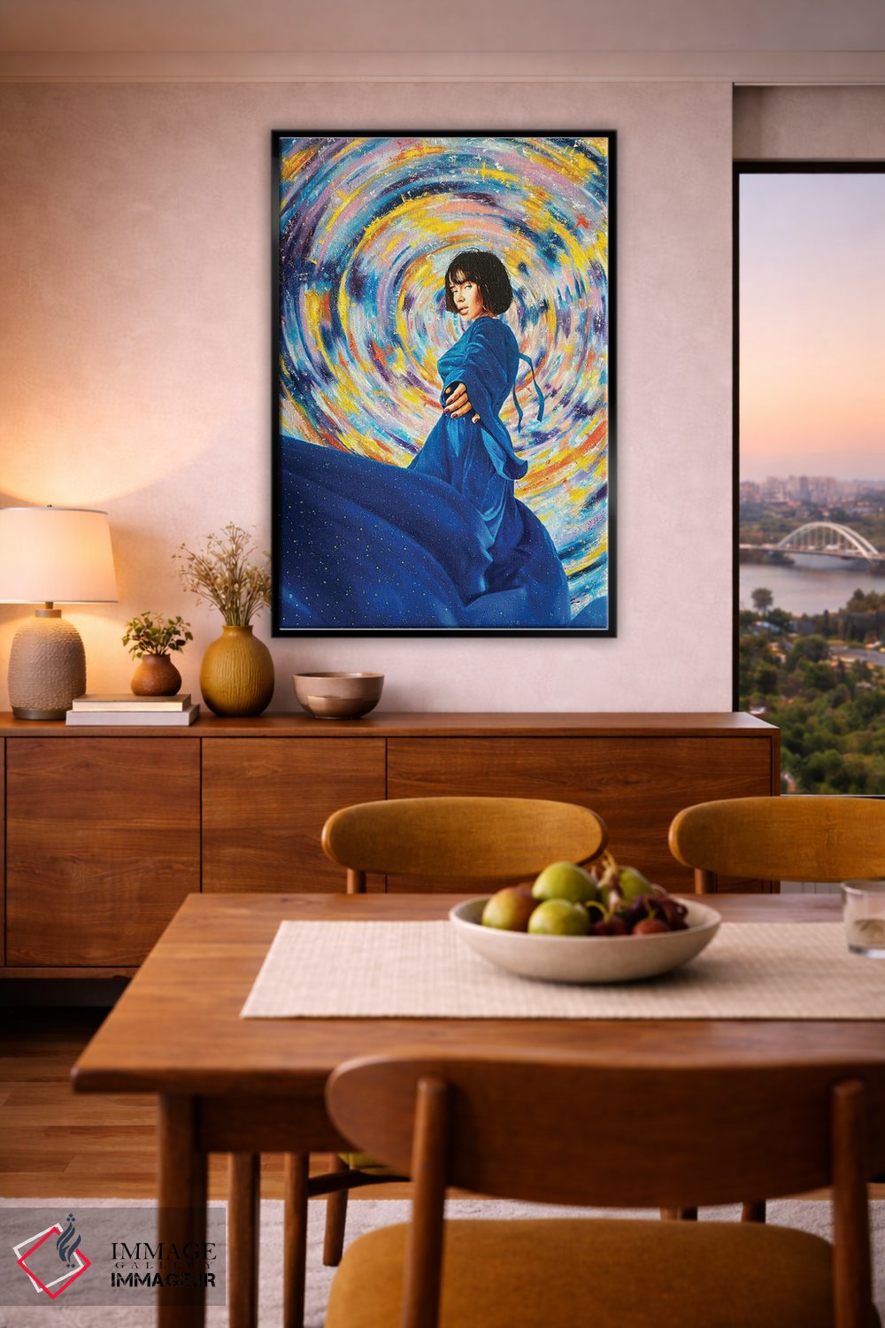 تابلو دکوراتیو مایا دوی اثر کرستنی - D5B