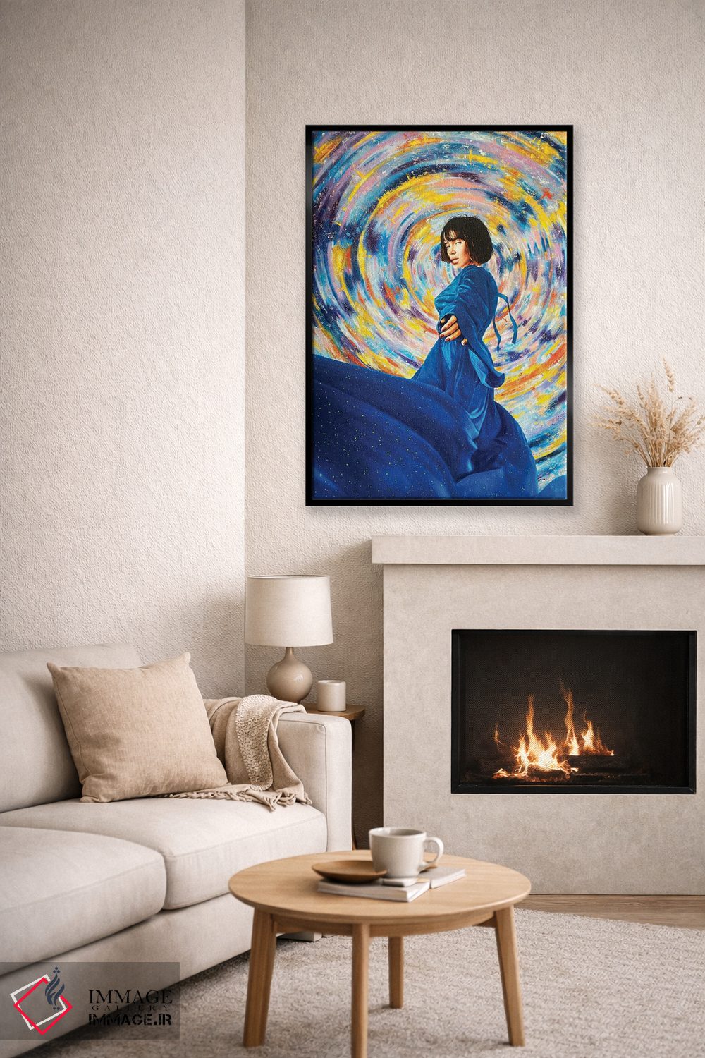 تابلو دکوراتیو مایا دوی اثر کرستنی - D6B