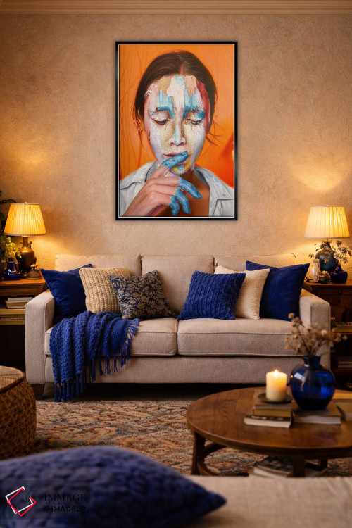 تابلو دکوراتیو جادوگری اثر کرستنی - D4B