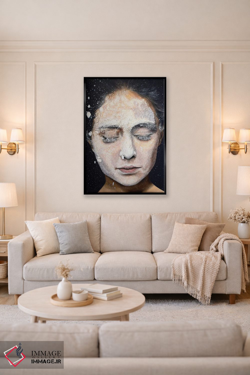 تابلو دکوراتیو آرد شماره ۲ اثر کرستنی - D4B