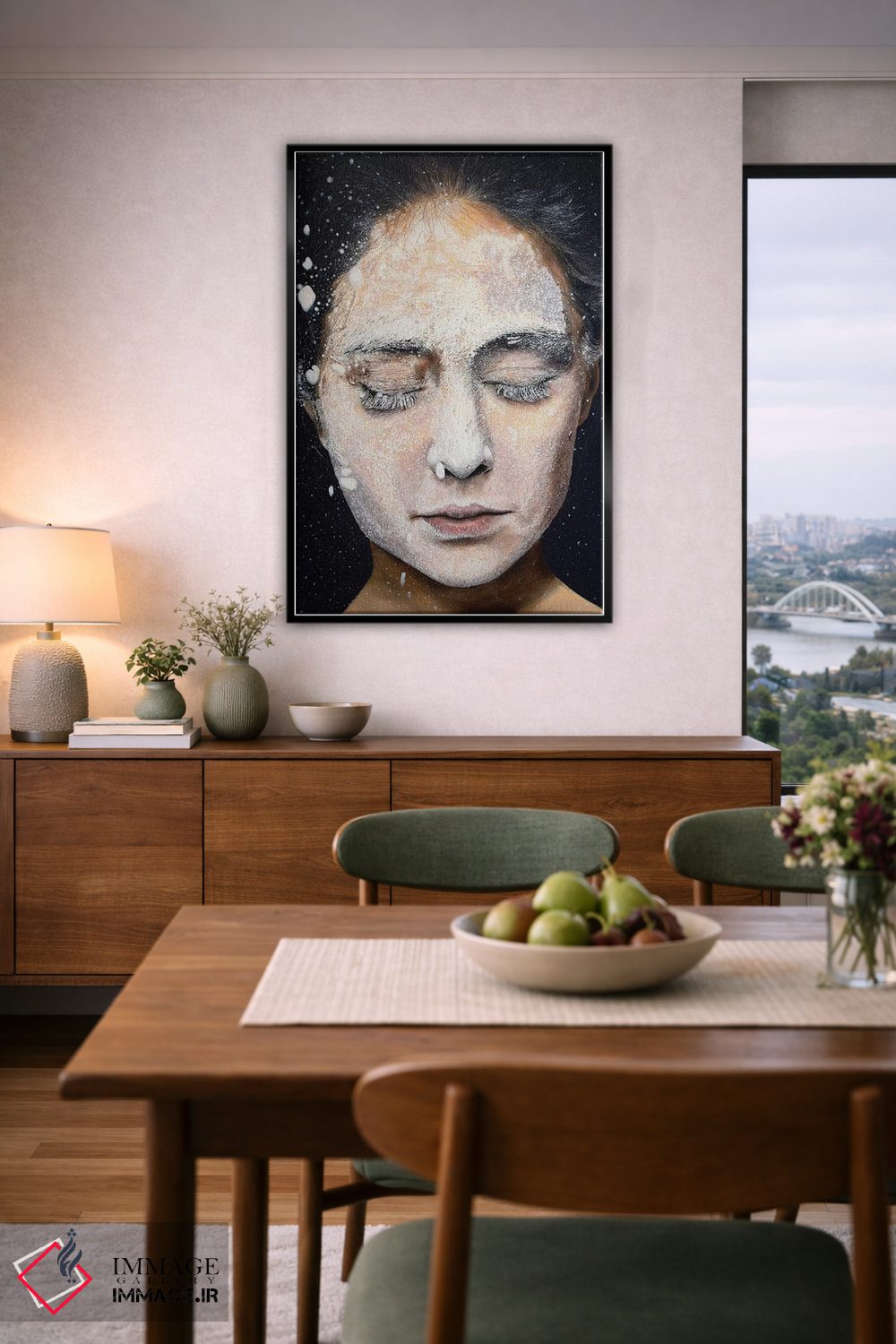 تابلو دکوراتیو آرد شماره ۲ اثر کرستنی - D5B