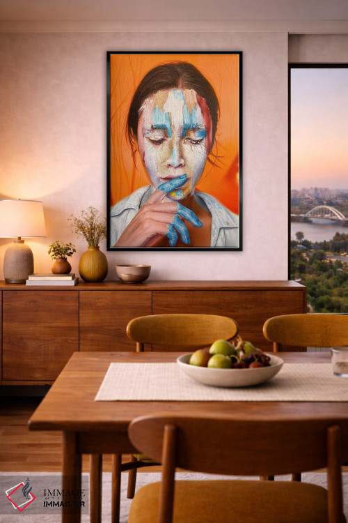 تابلو دکوراتیو جادوگری اثر کرستنی - D6B