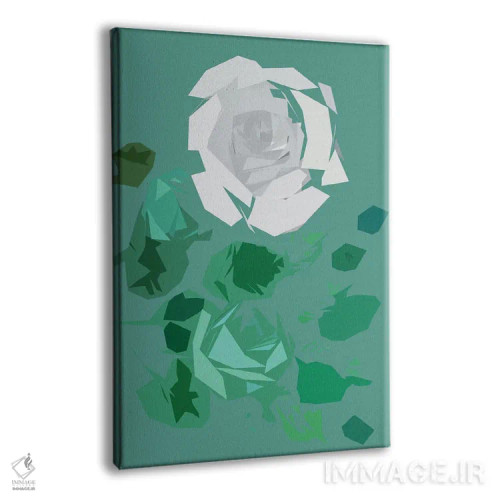 تابلو دکوراتیو رز اثر کاترینا بورتسووا - نمای پرسپکتیو محصول