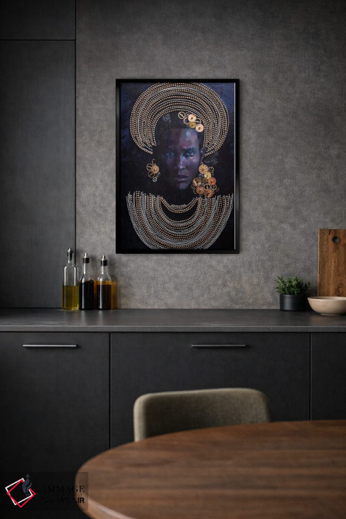 تابلو دکوراتیو ملکه رازآلود اثر کاترینا بورتسووا - D1B