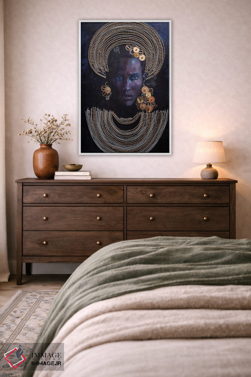 تابلو دکوراتیو ملکه رازآلود اثر کاترینا بورتسووا - D3W