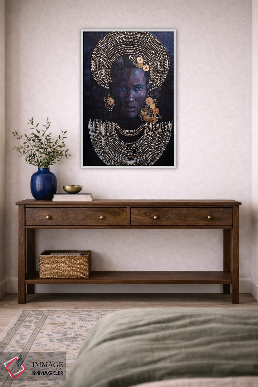 تابلو دکوراتیو ملکه رازآلود اثر کاترینا بورتسووا - D4W