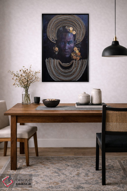 تابلو دکوراتیو ملکه رازآلود اثر کاترینا بورتسووا - D6B