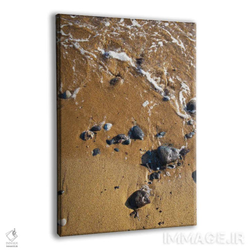 تابلو دکوراتیو آب و شن اثر کاترینا بورتسووا - نمای پرسپکتیو محصول