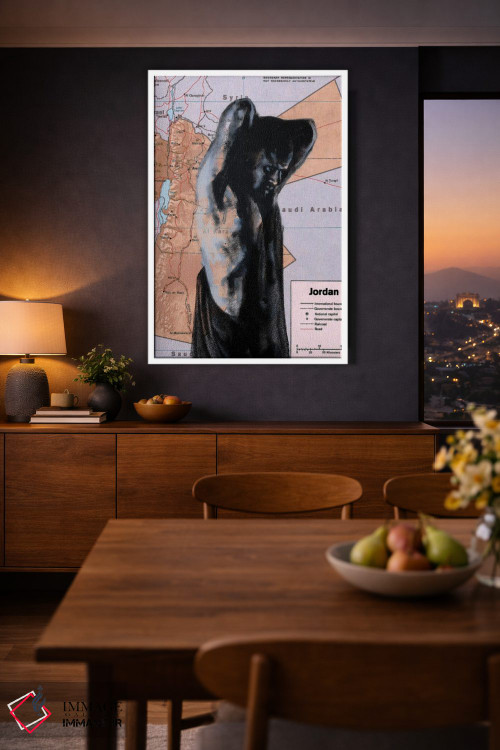 تابلو دکوراتیو جردن ۲ اثر کاترینا بورتسووا - D2W