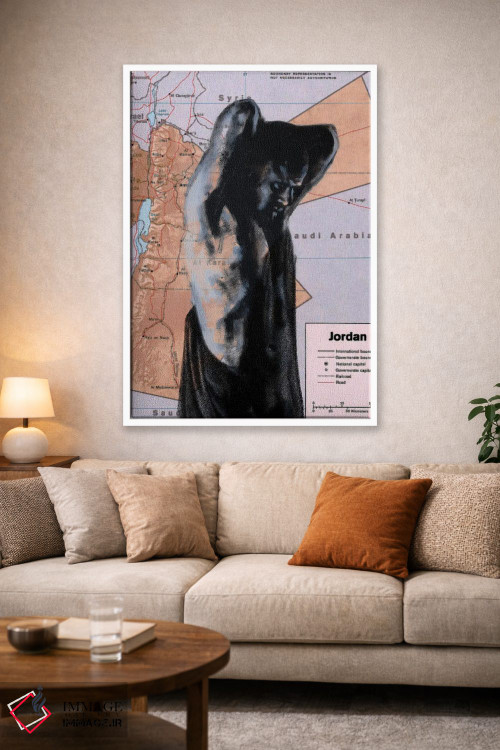 تابلو دکوراتیو جردن ۲ اثر کاترینا بورتسووا - D1W