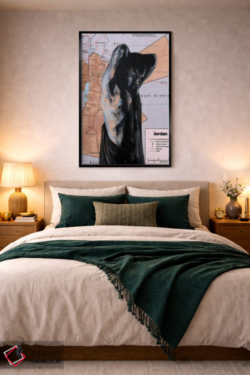 تابلو دکوراتیو جردن ۲ اثر کاترینا بورتسووا - D5B